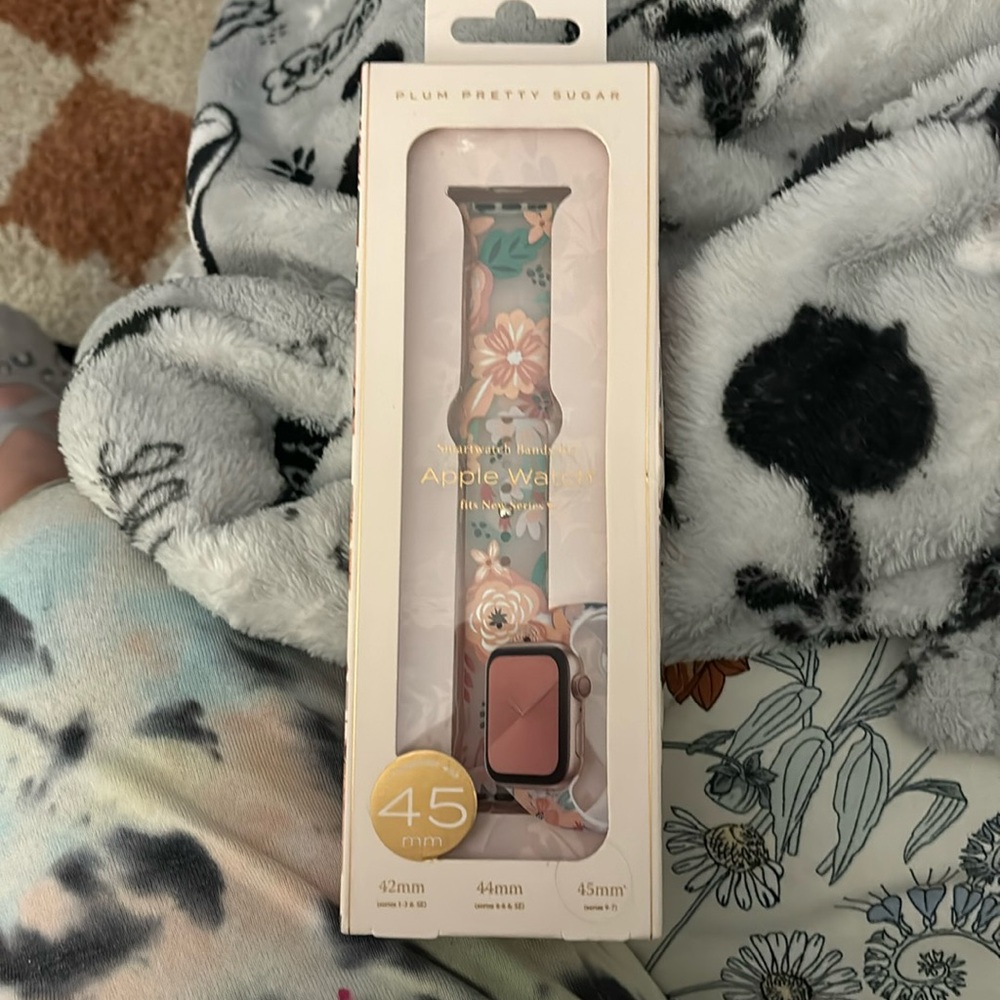 Plum Pretty Sugar watch band